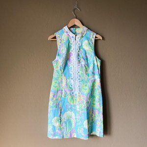 Lilly Pulitzer Alexa Shift Shorely Paisley Dress